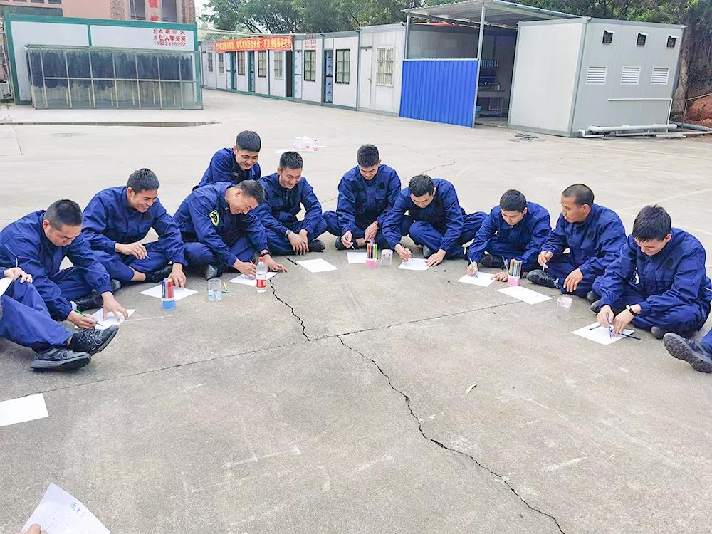 同心同行 聚力減壓 | 大學(xué)城消防中隊(duì)游戲減壓，輕松前行